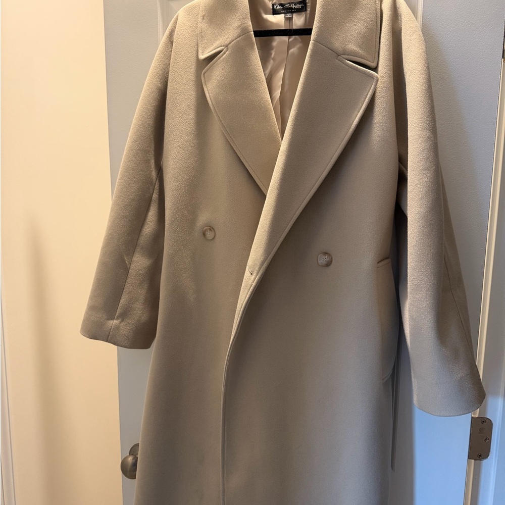 Miss Selfridge beige trench coat